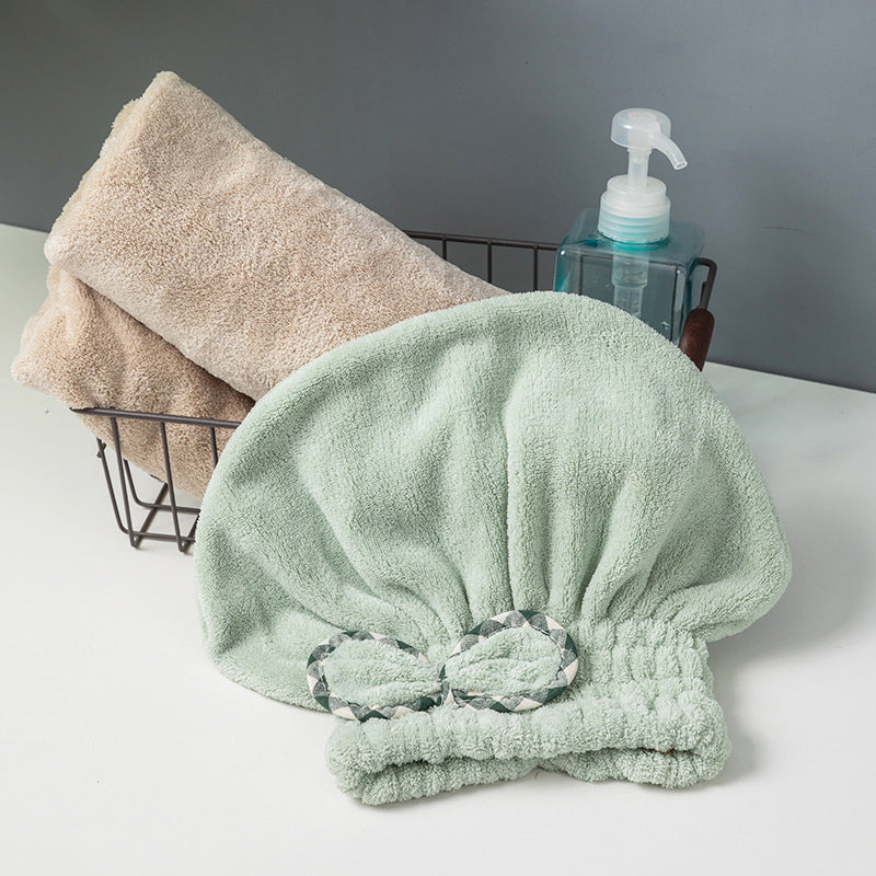 🧖‍♀️ 50% DE DESCONTO – Turbante de Cabelo em Tecido Felpudo | Secagem suave, confortável & prático