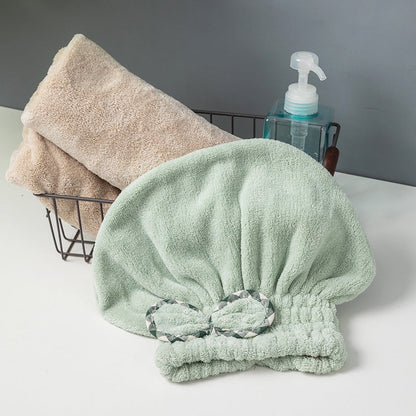 🧖‍♀️ 50% DE DESCONTO – Turbante de Cabelo em Tecido Felpudo | Secagem suave, confortável & prático