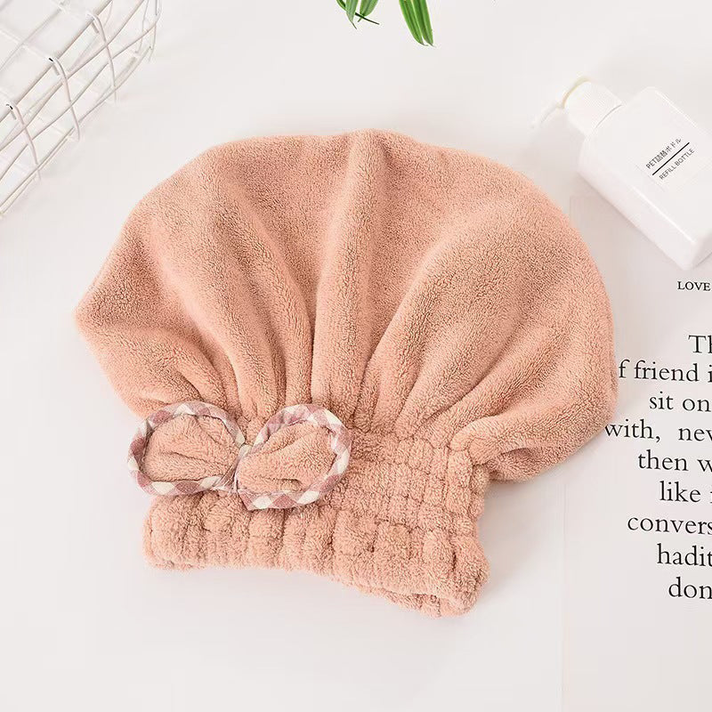 🧖‍♀️ 50% DE DESCONTO – Turbante de Cabelo em Tecido Felpudo | Secagem suave, confortável & prático