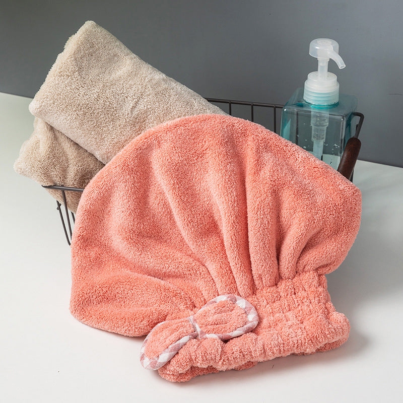 🧖‍♀️ 50% DE DESCONTO – Turbante de Cabelo em Tecido Felpudo | Secagem suave, confortável & prático