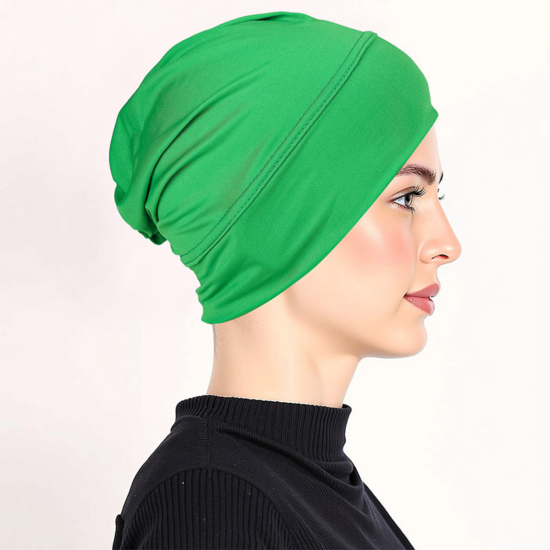 🧕 50% DE DESCONTO – Turbante Feminino | Macio, elástico & confortável