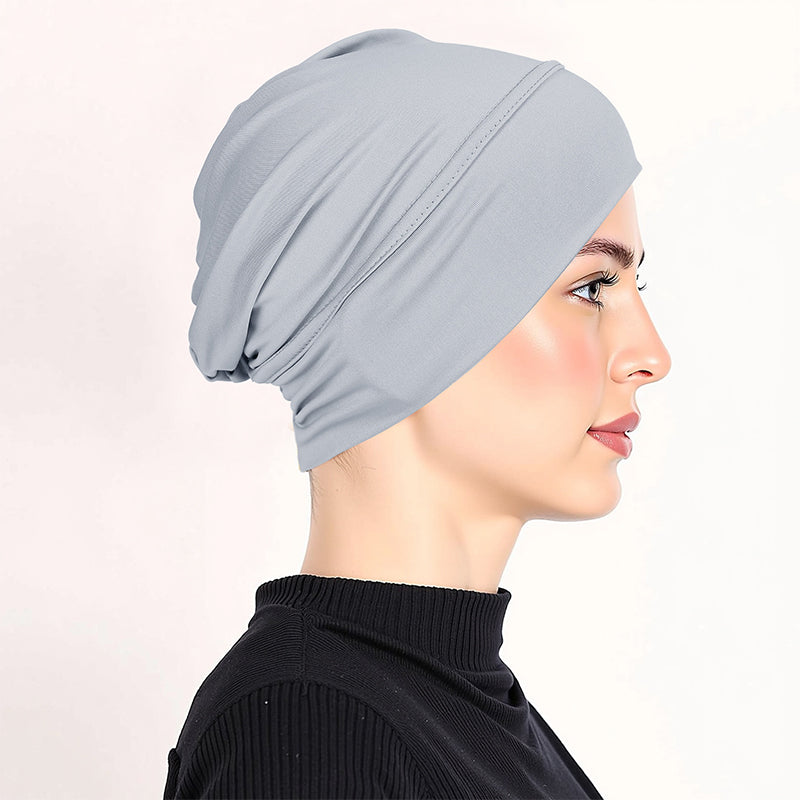 🧕 50% DE DESCONTO – Turbante Feminino | Macio, elástico & confortável