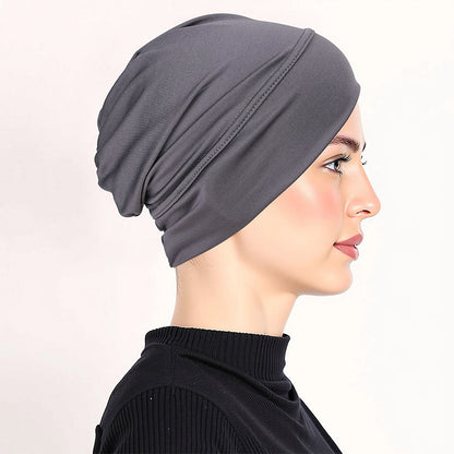 🧕 50% DE DESCONTO – Turbante Feminino | Macio, elástico & confortável