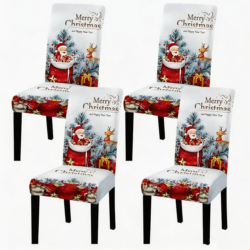 Printed Stretch Dining Chair Cover