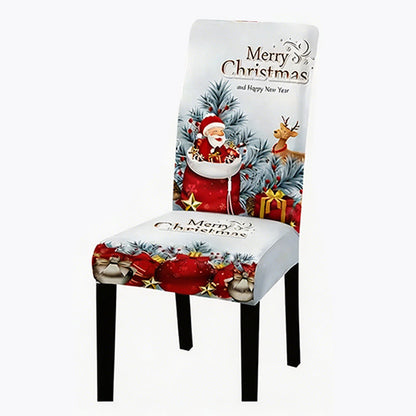 Printed Stretch Dining Chair Cover