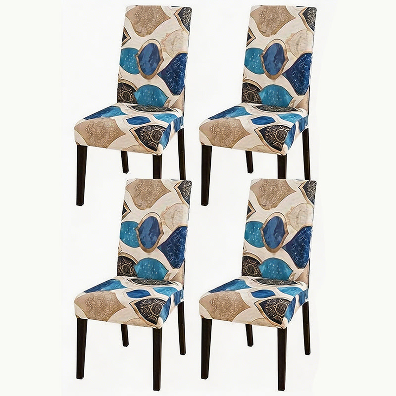Printed Stretch Dining Chair Cover