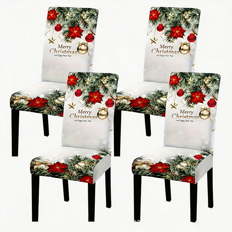 Printed Stretch Dining Chair Cover