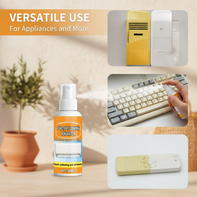 Plastic Yellowing Renovator Spray
