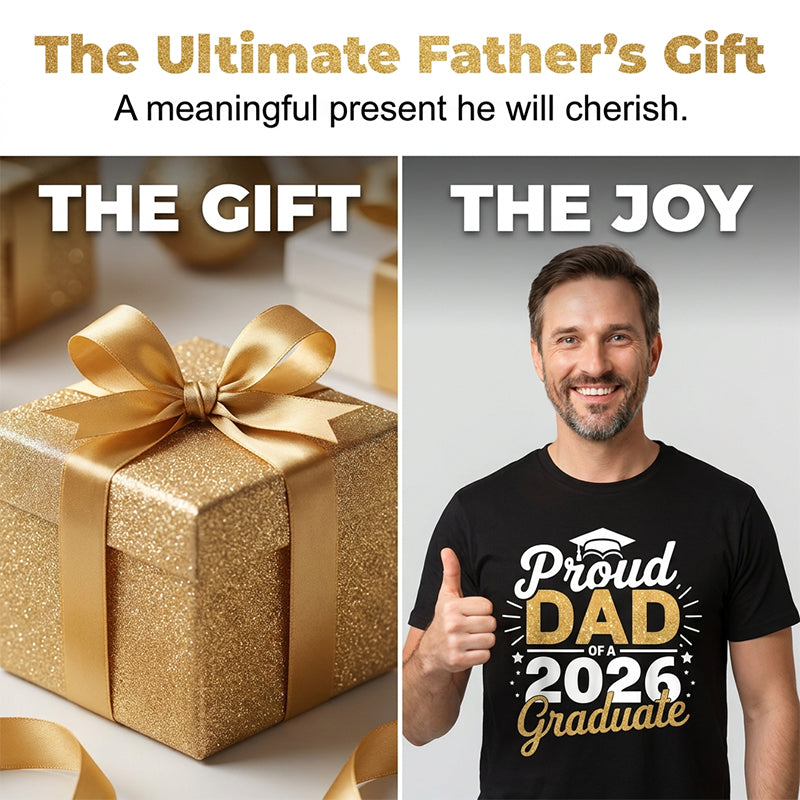 Proud Dad of a 2026 Graduate T-Shirt