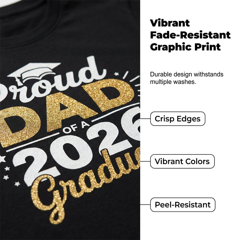 Proud Dad of a 2026 Graduate T-Shirt