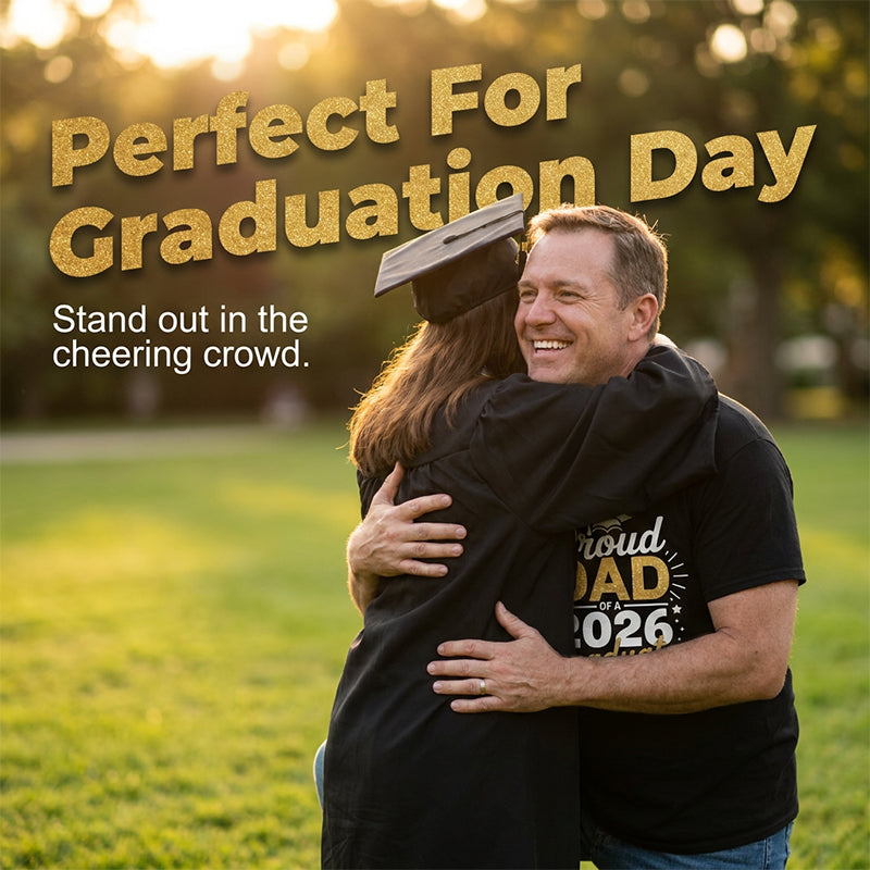 Proud Dad of a 2026 Graduate T-Shirt