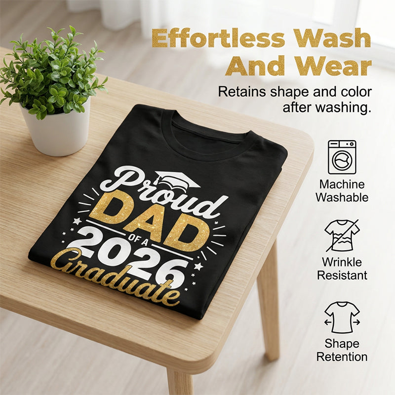 Proud Dad of a 2026 Graduate T-Shirt