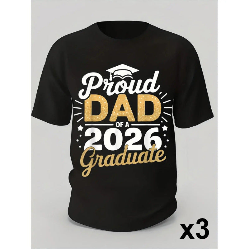 Proud Dad of a 2026 Graduate T-Shirt