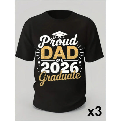Proud Dad of a 2026 Graduate T-Shirt