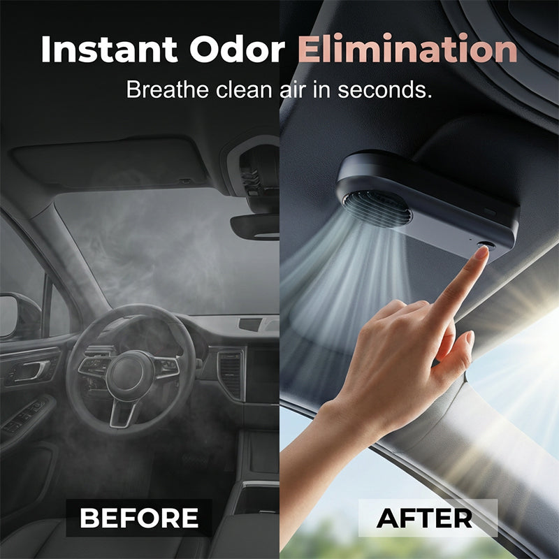 Smart Ozone Deodorizer for Car & Home