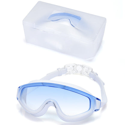 HD Anti-Fog Wide-View Swimming Goggles