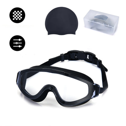 HD Anti-Fog Wide-View Swimming Goggles