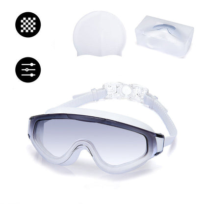 HD Anti-Fog Wide-View Swimming Goggles