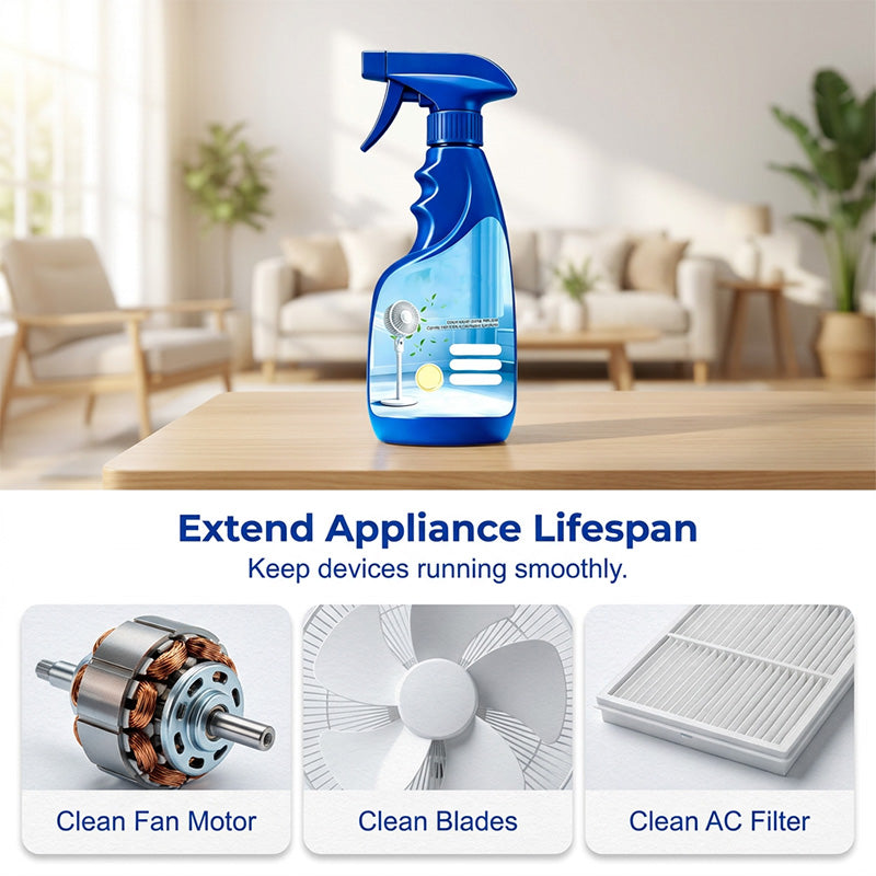 No-Rinse Fan & AC Cleaner Spray
