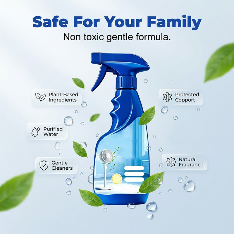 No-Rinse Fan & AC Cleaner Spray