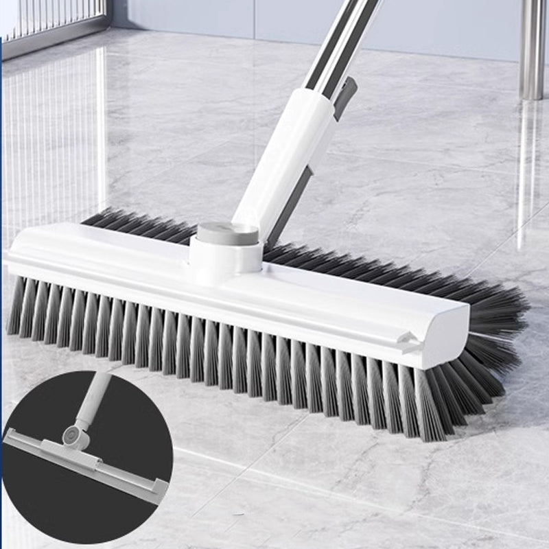 🧹 50% DE DESCONTO – Escova 3 em 1 para Pisos com Cabo Longo | Limpeza pesada, alcança cantos & ergonômica