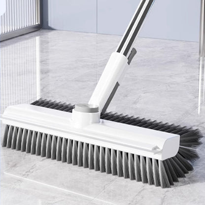 🧹 50% DE DESCONTO – Escova 3 em 1 para Pisos com Cabo Longo | Limpeza pesada, alcança cantos & ergonômica