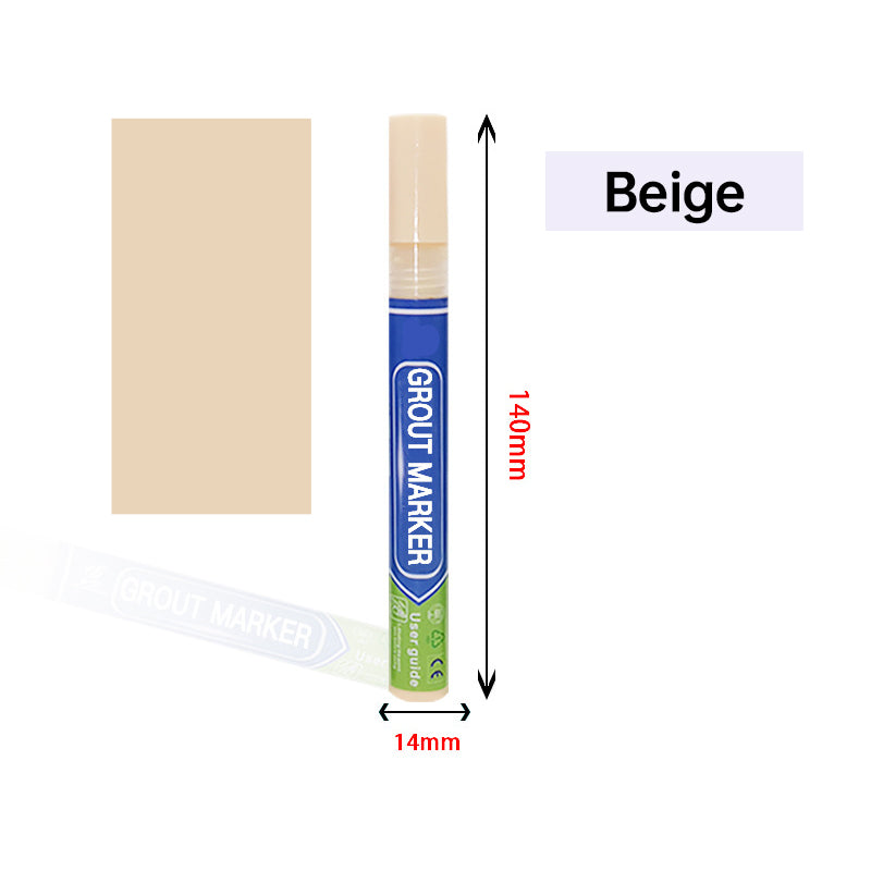 ✏️ 50% DE DESCONTO – Caneta de Tinta para Rejunte de Azulejos | À prova d'água, cobre rachaduras & fácil aplicação