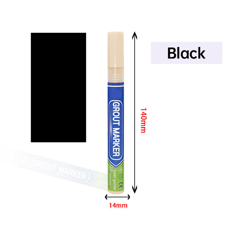 ✏️ 50% DE DESCONTO – Caneta de Tinta para Rejunte de Azulejos | À prova d'água, cobre rachaduras & fácil aplicação