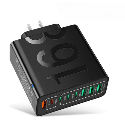 🔌 50% DE DESCONTO – Carregador Multi-Porta 150W Ultra-Rápido | 8 portas USB, carregamento simultâneo & proteção inteligente ⚡