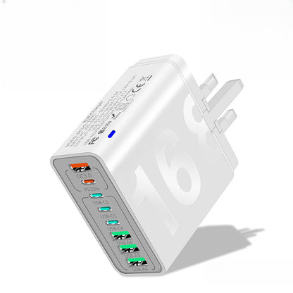 🔌 50% DE DESCONTO – Carregador Multi-Porta 150W Ultra-Rápido | 8 portas USB, carregamento simultâneo & proteção inteligente ⚡