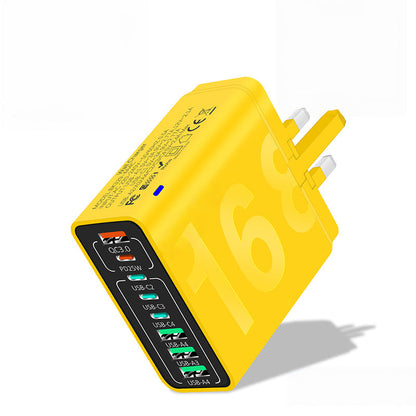 🔌 50% DE DESCONTO – Carregador Multi-Porta 150W Ultra-Rápido | 8 portas USB, carregamento simultâneo & proteção inteligente ⚡