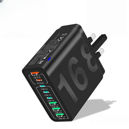 🔌 50% DE DESCONTO – Carregador Multi-Porta 150W Ultra-Rápido | 8 portas USB, carregamento simultâneo & proteção inteligente ⚡