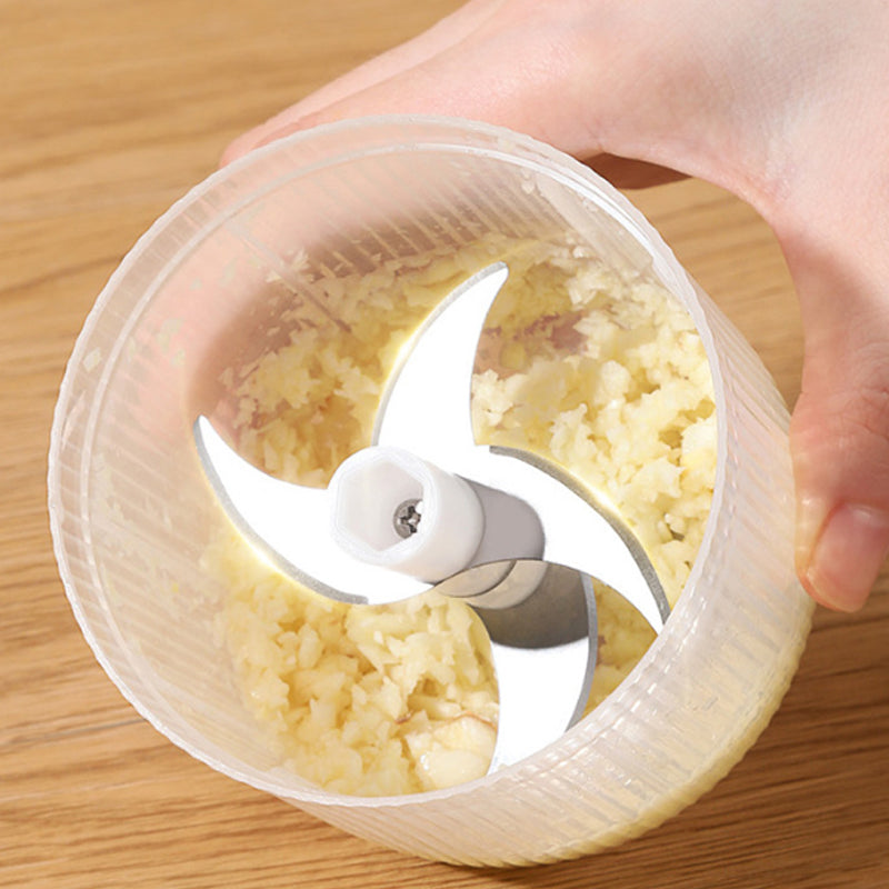 🧄 50% DE DESCONTO – Picador Elétrico Sem Fio para Alho | Rápido, prático & fácil de limpar