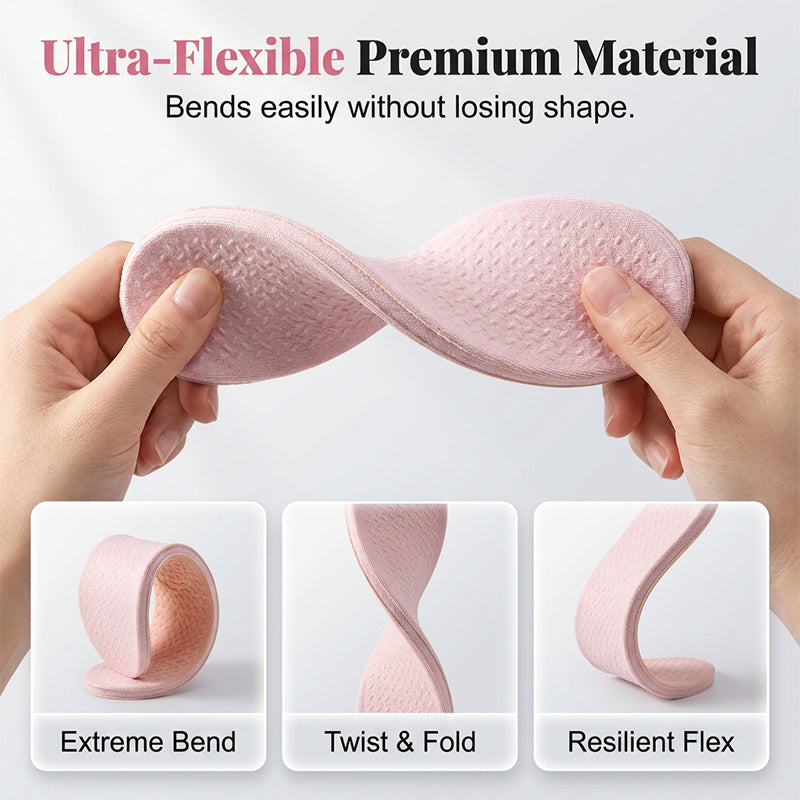 👣 50% DE DESCONTO – Palmilhas com Almofada de Látex Anti-Ressecamento | Conforto absoluto, alivia dores & ideal para o dia a dia