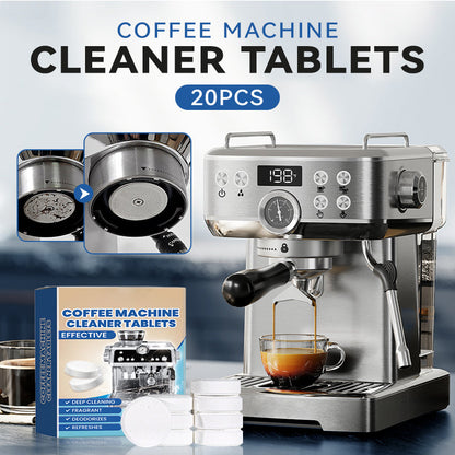 ☕ 50% DE DESCONTO – Pastilhas de Limpeza para Máquina de Café | Remove resíduos, ação profunda & prolonga a vida útil