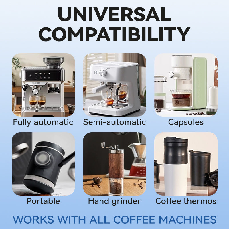 ☕ 50% DE DESCONTO – Pastilhas de Limpeza para Máquina de Café | Remove resíduos, ação profunda & prolonga a vida útil