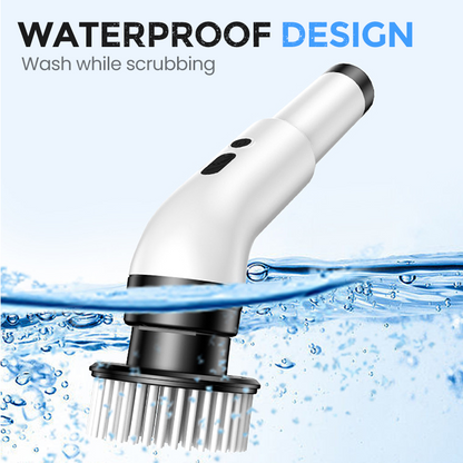 🧹50% DE DESCONTO – Escova Elétrica Multifuncional com Cabo Extensível | Alcança lugares altos, remove gordura & fácil de usar