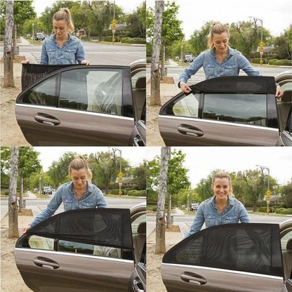 🚗 50% DE DESCONTO – Tela de Proteção para Janelas de Carro | Antimosquito, respirável & proteção UV