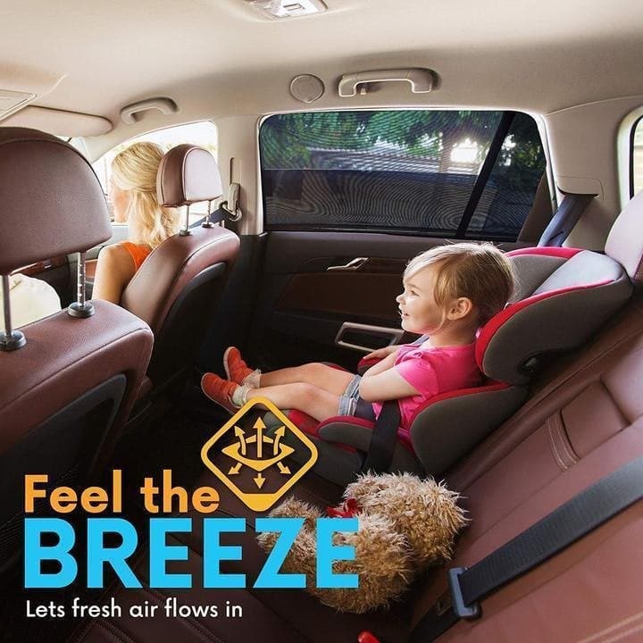 🚗 50% DE DESCONTO – Tela de Proteção para Janelas de Carro | Antimosquito, respirável & proteção UV