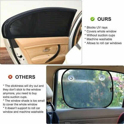 🚗 50% DE DESCONTO – Tela de Proteção para Janelas de Carro | Antimosquito, respirável & proteção UV