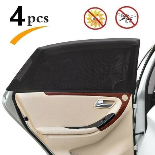 🚗 50% DE DESCONTO – Tela de Proteção para Janelas de Carro | Antimosquito, respirável & proteção UV