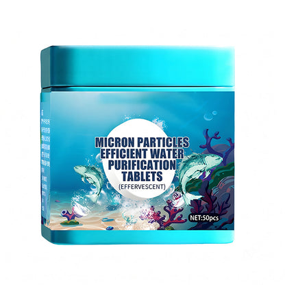 🐠 50% DE DESCONTO – Pastilhas Purificadoras para Aquário | Água cristalina, eficientes & seguras para peixes