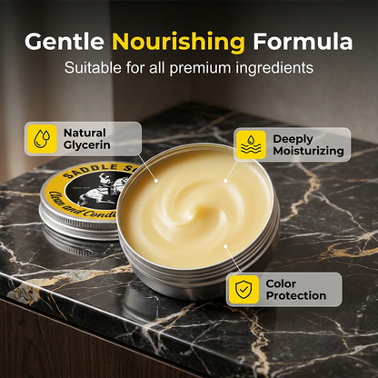 🧼 50% DE DESCONTO – Compre 2 Leve 1 Grátis 🧼 Creme Multiusos para Couro | Limpa, hidrata & restaura o brilho