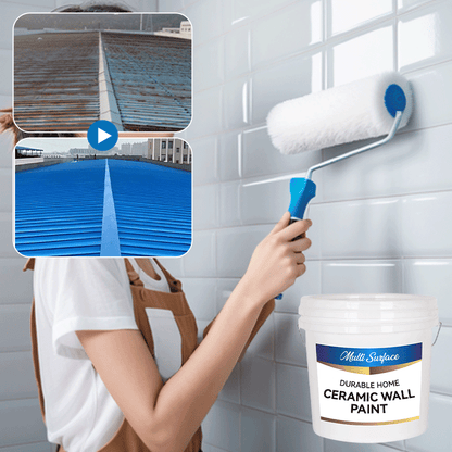 🎨 50% DE DESCONTO – Tinta Cerâmica Durável para Paredes | Multissuperfícies, cobertura uniforme & fácil aplicação