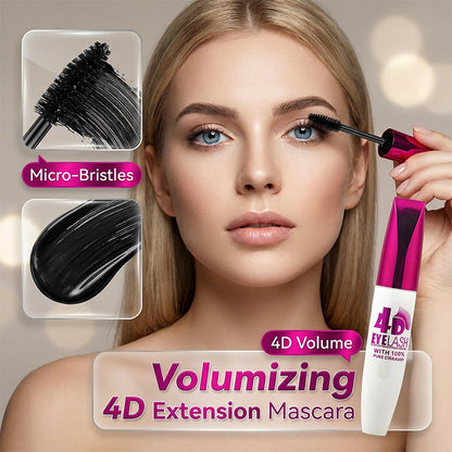 ✨ 50% DE DESCONTO – Máscara à Prova d'Água com Volume e Alongamento | Cílios longos, intensos & efeito duradouro