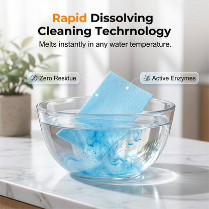 🧼 30-Pack Floor Cleaning Sheets – Dissolves Instantly, Deep Cleans All Floors. Buy 2 Save 15%!