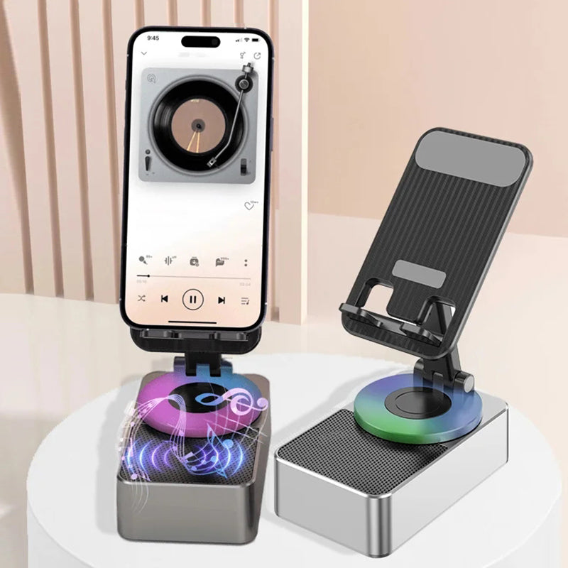 🎵 50% DE DESCONTO – Suporte para Celular com Bluetooth e Áudio | Carregamento, som integrado & praticidade ao dirigir