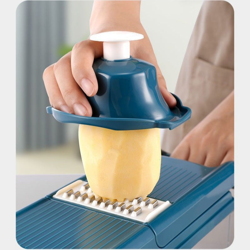 🧄 50% DE DESCONTO – Picador Multifuncional de Alimentos com Recipiente | Rápido, prático & fácil de limpar