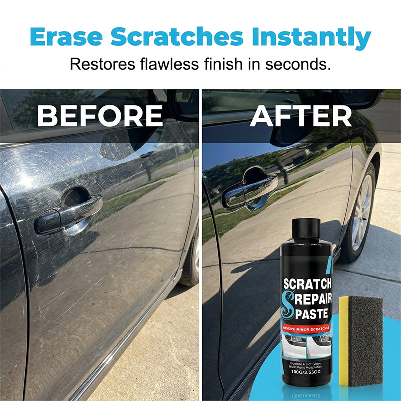 🚗 50% DE DESCONTO – Pasta Profissional para Reparo de Arranhões | Remove riscos, recupera o brilho & fácil aplicação