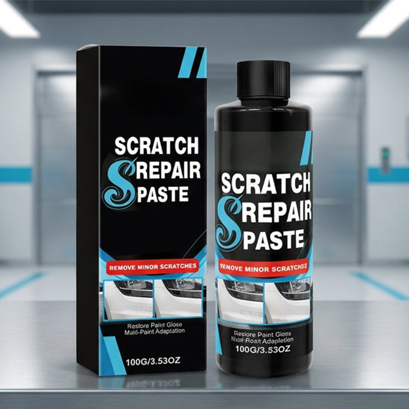 🚗 50% DE DESCONTO – Pasta Profissional para Reparo de Arranhões | Remove riscos, recupera o brilho & fácil aplicação